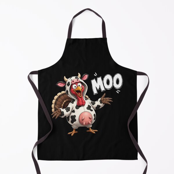 Item preview, Turkey Moo Funny Thanksgiving designed and sold by TheEndDesign.