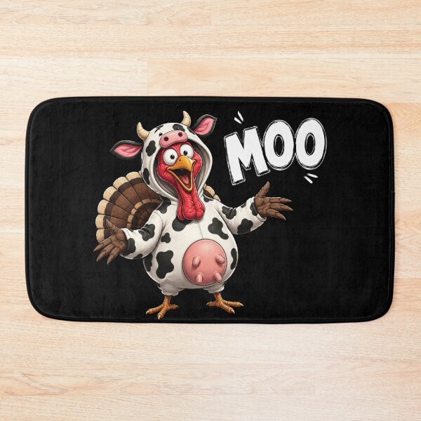 Item preview, Turkey Moo Funny Thanksgiving designed and sold by TheEndDesign.