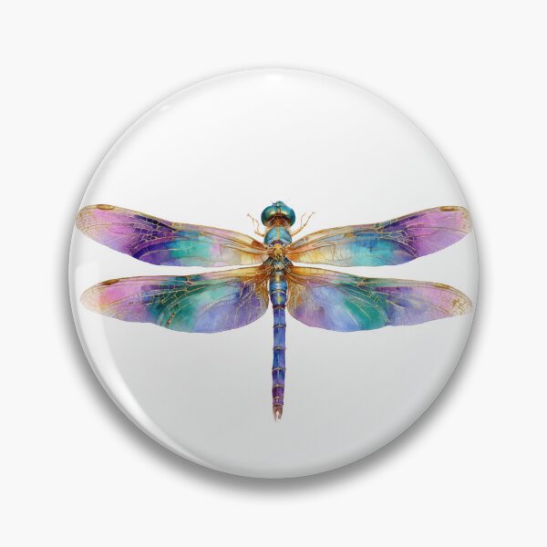 Item preview, Vibrant dragonfly on white designed and sold by anytka.
