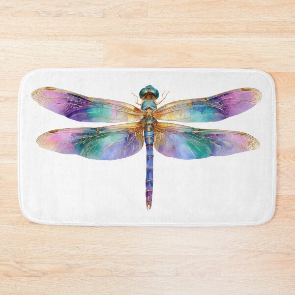 Item preview, Vibrant dragonfly on white designed and sold by anytka.