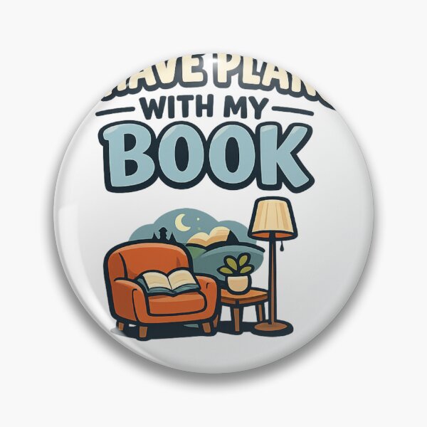 Item preview, I have plans with my book! designed and sold by Kurogami13.