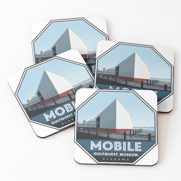 Item preview, GulfQuest Maritime Museum Mobile Alabama Sticker designed and sold by DetourDgn.