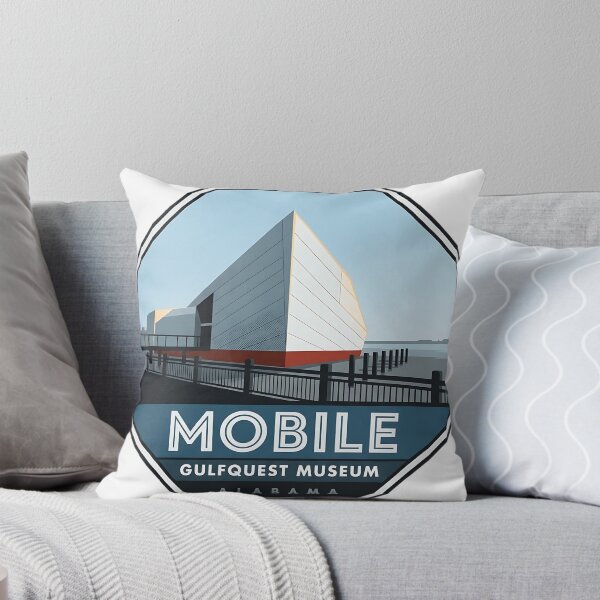 Item preview, GulfQuest Maritime Museum Mobile Alabama Sticker designed and sold by DetourDgn.