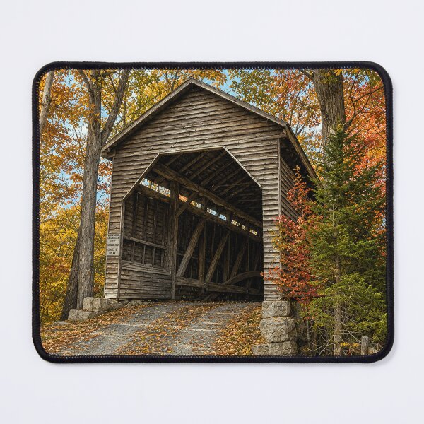 Item preview, Biedler Farm Covered Bridge designed and sold by gotucoveredart.