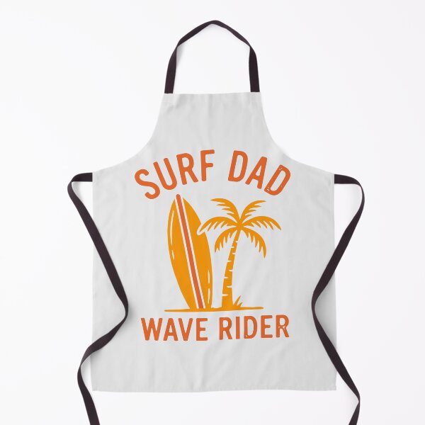 Item preview, Surf Dad Wave Rider Palm Surfboard Orange Design designed and sold by NUSA NIPA.