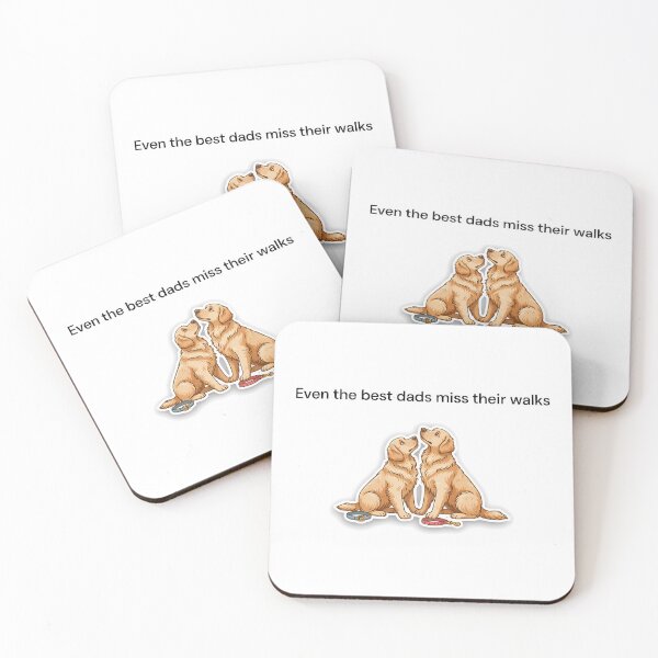 Item preview, Dad and Dog Missing Their Walk designed and sold by NiftyWrx.
