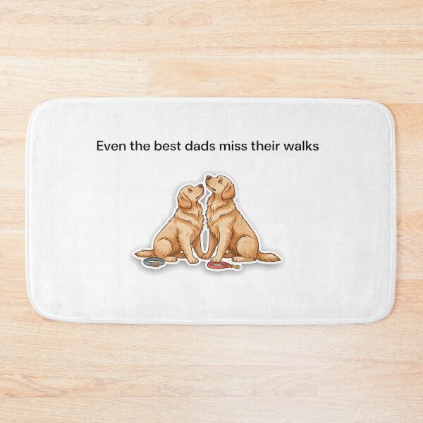 Item preview, Dad and Dog Missing Their Walk designed and sold by NiftyWrx.