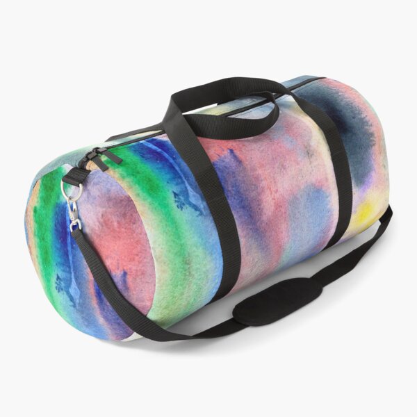 Item preview, Abstract Cityscape Watercolour: Rainy Urban Lights designed and sold by ArithraStudio.