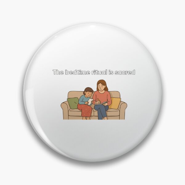 Item preview, Bedtime Ritual Babysitter Illustration designed and sold by NiftyWrx.