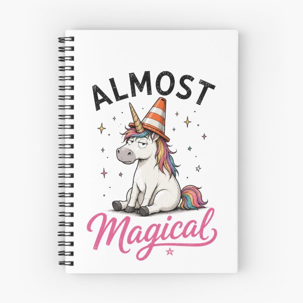 Item preview, Almost Magical – Funny Unicorn Humor designed and sold by MotylekAnia.