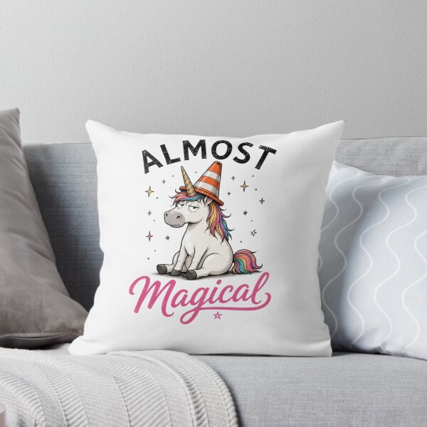 Item preview, Almost Magical – Funny Unicorn Humor designed and sold by MotylekAnia.