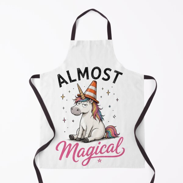 Item preview, Almost Magical – Funny Unicorn Humor designed and sold by MotylekAnia.