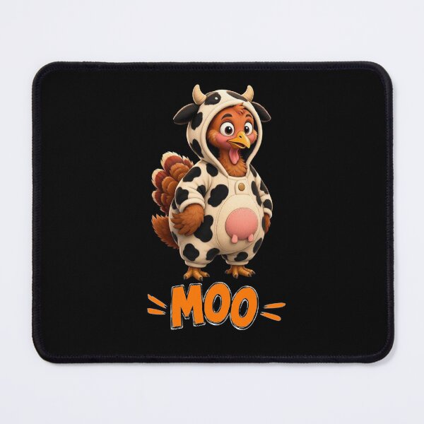 Item preview, Turkey Moo Funny Thanksgiving designed and sold by TheEndDesign.