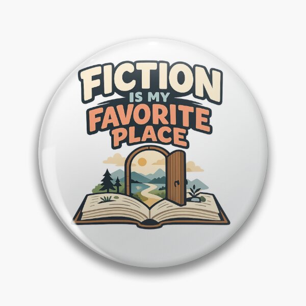 Item preview, Fiction is my favorite place designed and sold by Kurogami13.