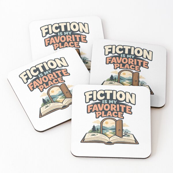Item preview, Fiction is my favorite place designed and sold by Kurogami13.