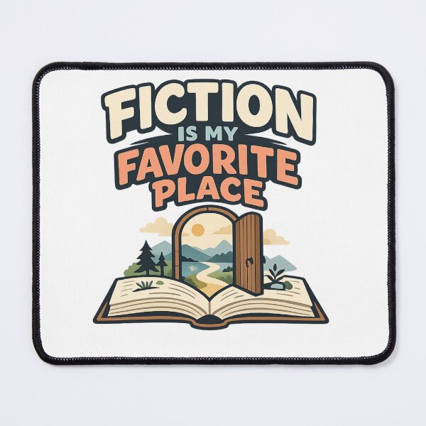 Item preview, Fiction is my favorite place designed and sold by Kurogami13.