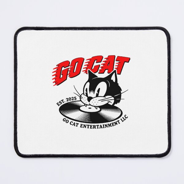 Item preview, Go Cat (Biting the Vinyl Classic) designed and sold by LockedUp.