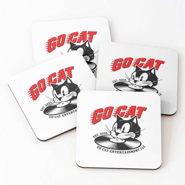 Item preview, Go Cat (Biting the Vinyl Classic) designed and sold by LockedUp.