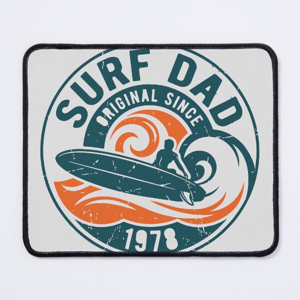 Item preview, Surf Dad Original Since 1978 Surfer Badge designed and sold by NUSA NIPA.