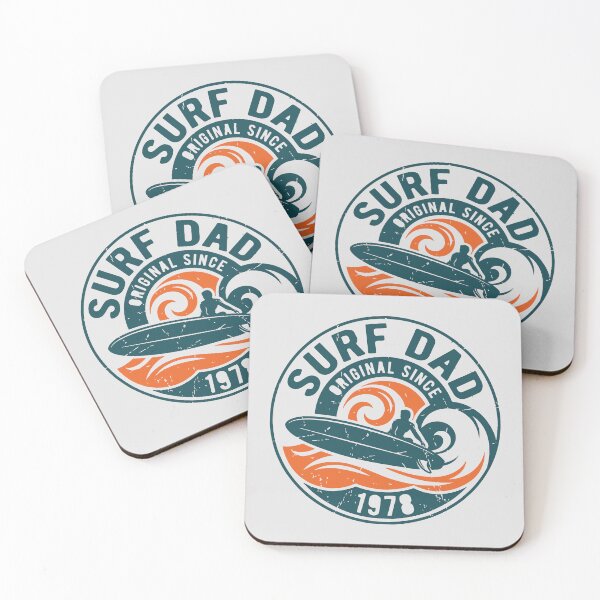 Item preview, Surf Dad Original Since 1978 Surfer Badge designed and sold by NUSA NIPA.