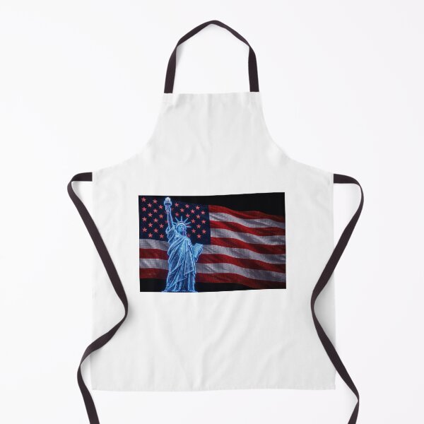 Item preview, LED Statue of Liberty American Flag designed and sold by Fierce Republic.