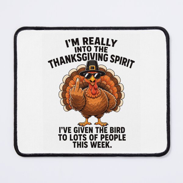 Item preview, thanksgiving turkey funny thanksgiving spirit rebel designed and sold by ROUX-ART.