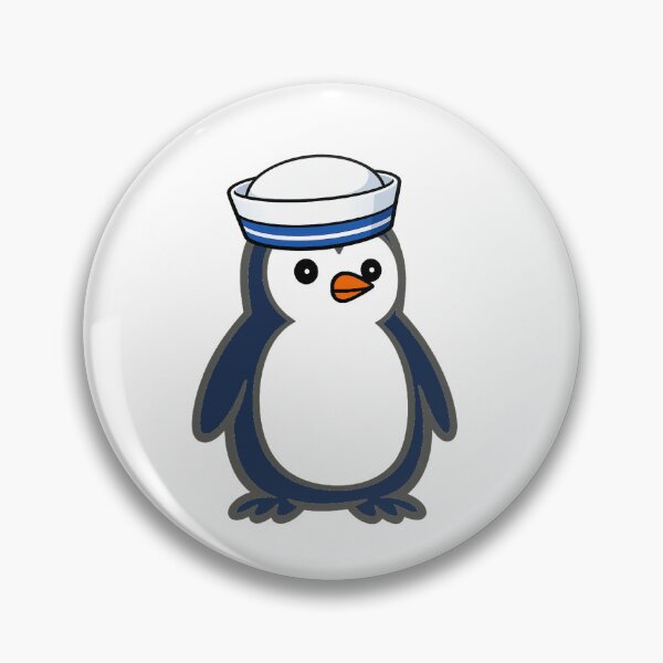 Item preview, Pippo Penguin Sailor - Cute cartoon penguin with sailor hat designed and sold by Pippo-Penguin.