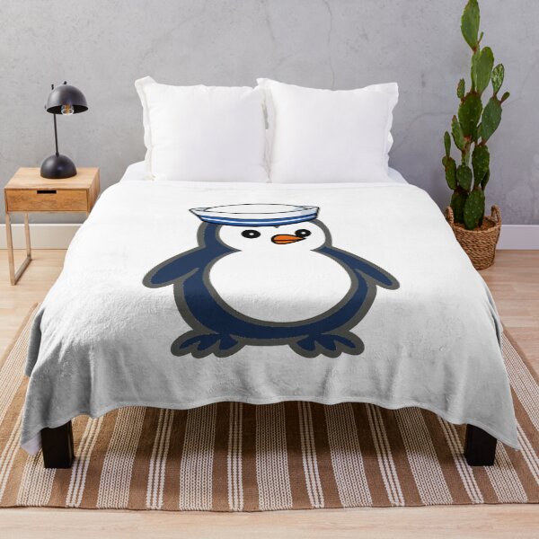 Item preview, Pippo Penguin Sailor - Cute cartoon penguin with sailor hat designed and sold by Pippo-Penguin.