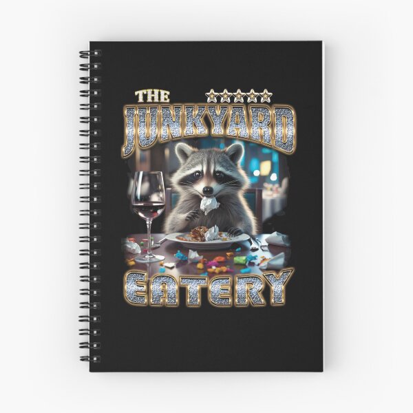 Item preview, The Junkyard Eatery Funny Raccoon Vintage designed and sold by aynorsadier.