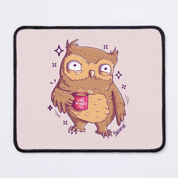 Item preview, Owl Worked Out  designed and sold by SPIRIMAL.