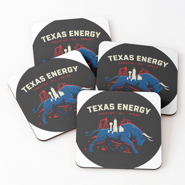 Item preview, Texas Energy Charging Bull Houston Skyline Sports Crest designed and sold by Pandora´s Box.