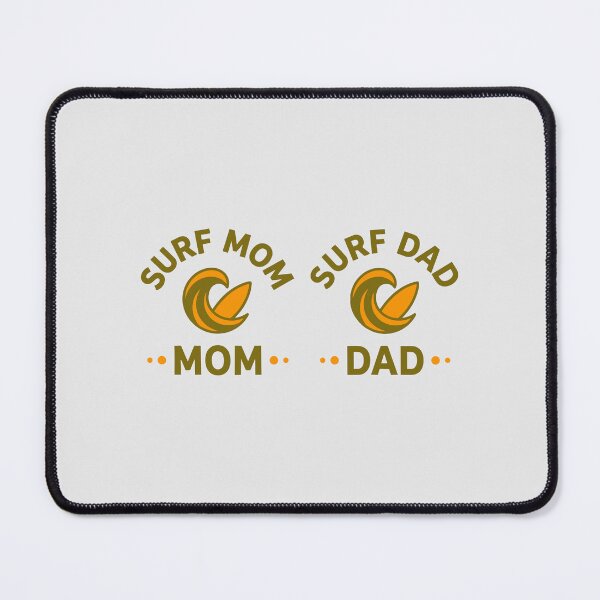 Item preview, Surf Mom and Surf Dad Matching Wave designed and sold by NUSA NIPA.