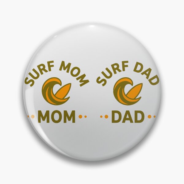 Item preview, Surf Mom and Surf Dad Matching Wave designed and sold by NUSA NIPA.
