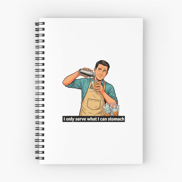Item preview, Bartender with a Side of Humor designed and sold by NiftyWrx.