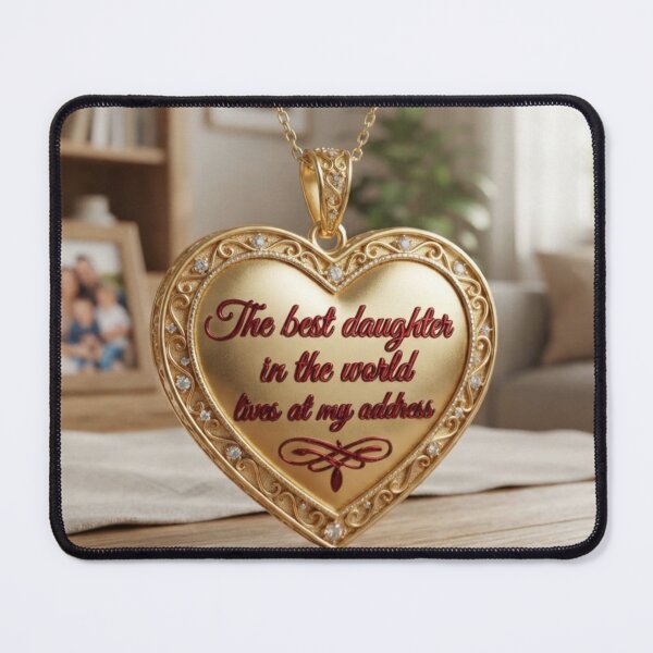 Item preview, I love my daughter designed and sold by Moms Dads and Grandparents .