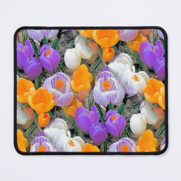 Item preview, Seamless Crocus Flower Garden designed and sold by kristalcurt.