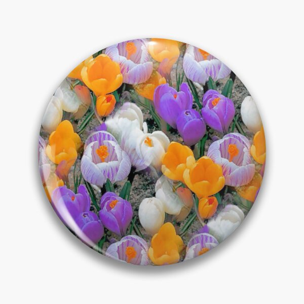 Item preview, Seamless Crocus Flower Garden designed and sold by kristalcurt.
