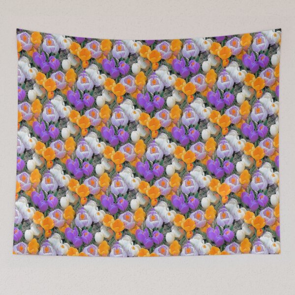 Item preview, Seamless Crocus Flower Garden designed and sold by kristalcurt.