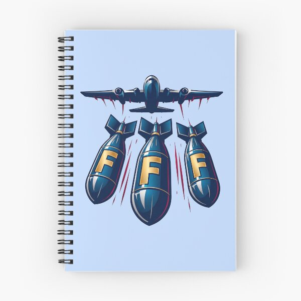 Item preview, Aircraft Dropping Three F-Bombs designed and sold by ThreadRiotTees.