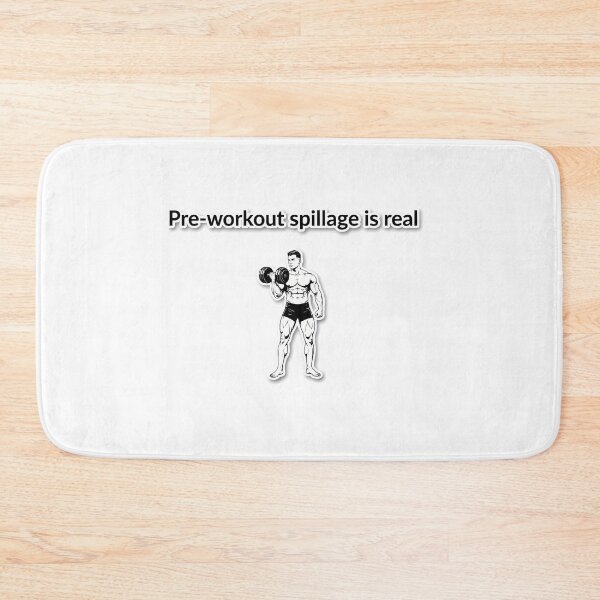 Item preview, Focused Bodybuilder with Pre-Workout Quote designed and sold by NiftyWrx.