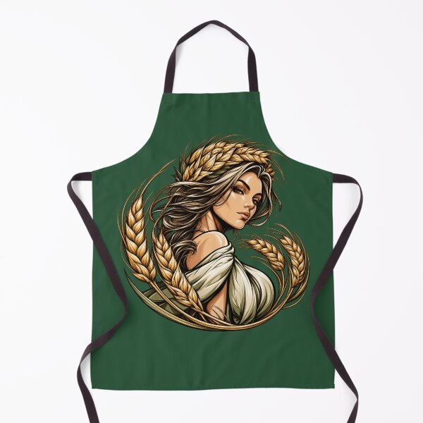 Item preview, Demeter Greek Goddess of Harvest Agriculture and Fertility designed and sold by MythicMood.