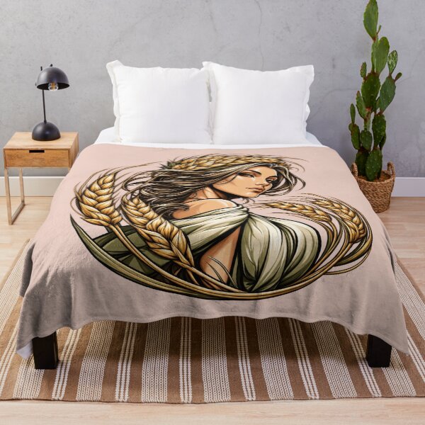 Item preview, Demeter Greek Goddess of Harvest Agriculture and Fertility designed and sold by MythicMood.