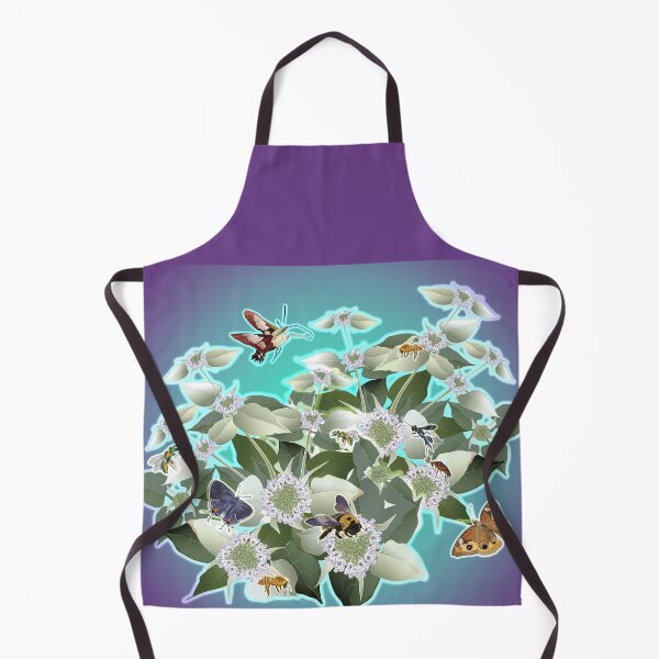 Item preview, Menta de montaña con abejas y polinizadores. designed and sold by Jedi-Artist.