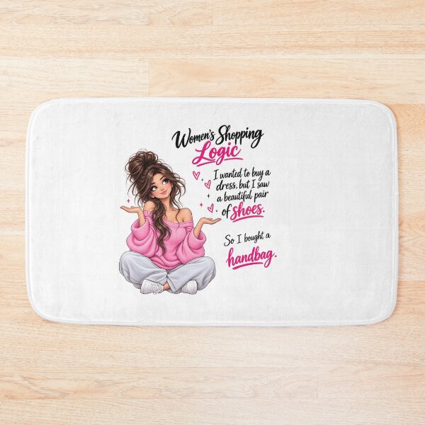 Item preview, The Logic of Women’s Shopping designed and sold by PRINTIONAL.