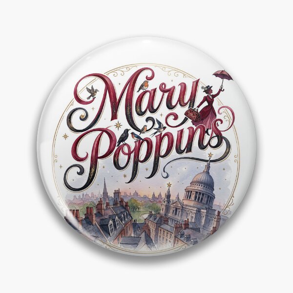 Item preview, Mary Poppins the Musical designed and sold by Lyric Vault - Rock on.