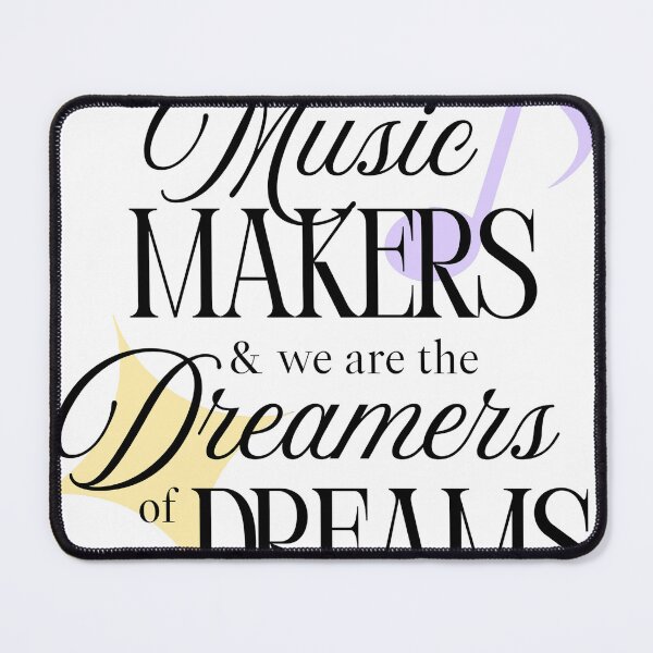 Item preview, music makers & dreamers of dreams designed and sold by emmagracearts.