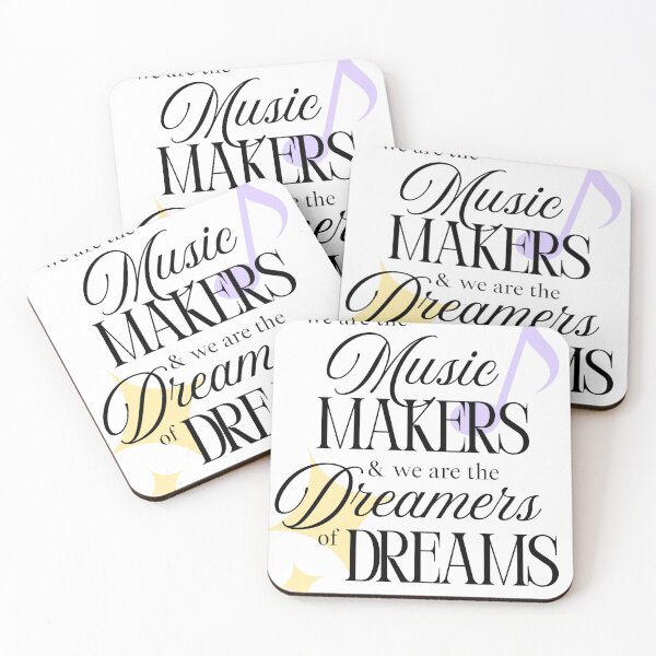 Item preview, music makers & dreamers of dreams designed and sold by emmagracearts.