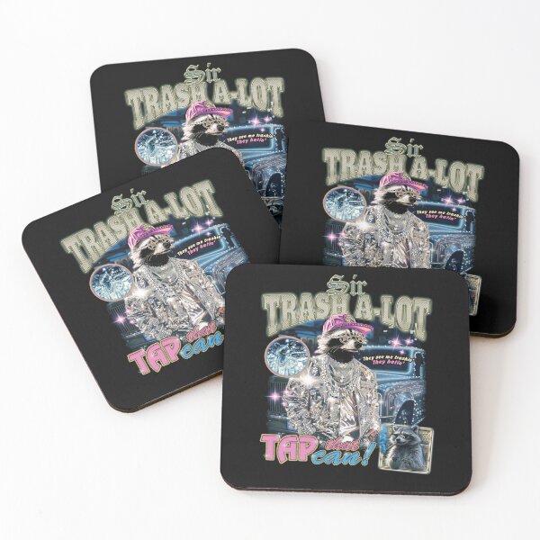 Item preview, Sir Trash-a-Lot Funny Raccoon Vintage 90's Bootleg designed and sold by aynorsadier.