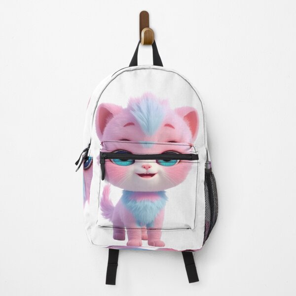Item preview, Cute Fluffy Baby Kitten with Big Sparkly Eyes designed and sold by VisualVerseLab.