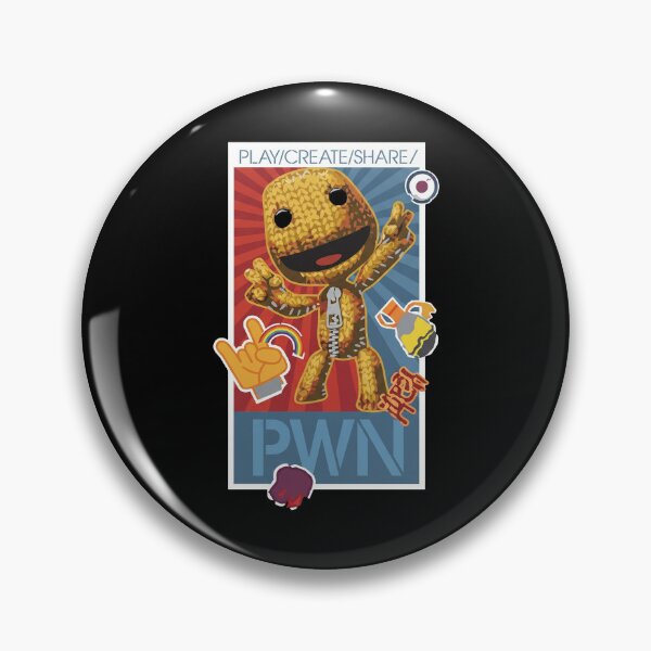 Item preview, LittleBigPlanet - Sackboy - PlayStation - Play/Create/Share/ - Pwn designed and sold by lightylegal.